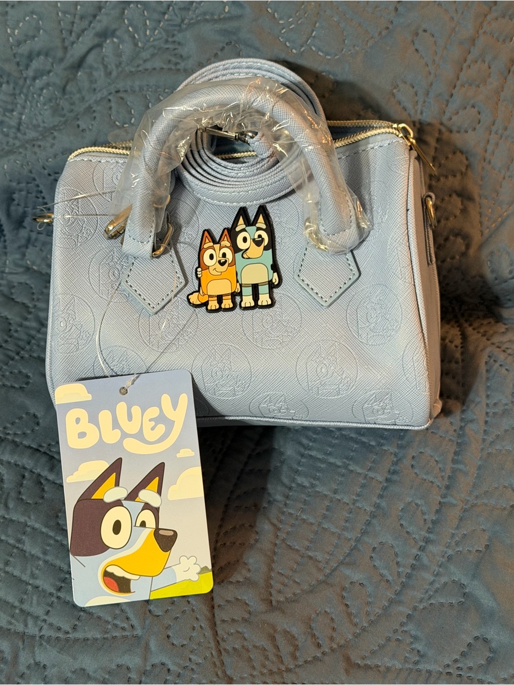 NWT Bluey & Bingo Mini Satchel Crossbody Purse